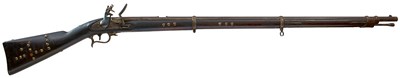 Lot 448 - A .577 CALIBRE BELGIAN/SWISS FLINTLOCK SERVICE MUSKET
