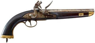 Lot A .650 CALIBRE DUTCH FLINTLOCK SEA SERVICE PISTOL