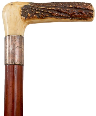 Lot A LATE VICTORIAN HORSE MEASURING STICK