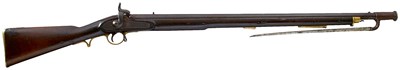 Lot A .750 CALIBRE PERCUSSION EAST INDIA COMPANY FUSIL WITH NEW SERIES LOCK (TYPE 3)