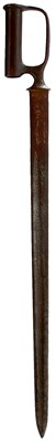 Lot AN EAST INDIA COMPANY SWORD SOCKET BAYONET FOR THE SHORT LIGHT MUSKET