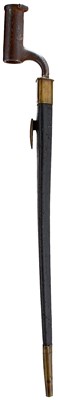 Lot A BOARD OF ORDNANCE INDIA PATTERN SOCKET BAYONET CONVERTED TO LOVELL'S CATCH