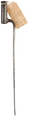 Lot 405 - A BOARD OF ORDNANCE LAND PATTERN SOCKET BAYONET