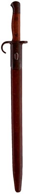 Lot A 1907 PATTERN HOOKED QUILLON BAYONET