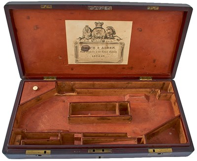 Lot A GOOD SMITH & ALDEN DUELLING PISTOL CASE