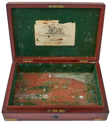 Lot A WILLIAM HOLLIS PEPPERBOX REVOLVER CASE