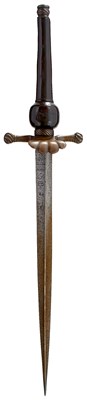 Lot A FINE RARE 17TH CENTURY OFFICERS PLUG BAYONET DATED 1691