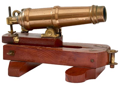 Lot A 20TH CENTURY BRONZE MODEL OF BRITISH CARRONADE