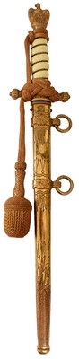 Lot A THIRD REICH KRIGSMARINE U-BOAT OFFICER'S DAGGER