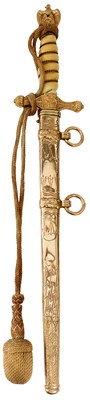 Lot A THIRD REICH KRIEGSMARINE OFFICER'S DAGGER