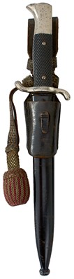 Lot A THIRD REICH FIRE POLICE DRESS BAYONET