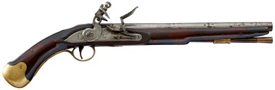 Lot A .650 CALIBRE PATTERN 1796 FLINTLOCK LONG SEA SERVICE PISTOL