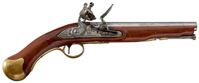 Lot A .560 CALIBRE ARSENAL SHORTENED FLINTLOCK SHORT SEA SERVICE PISTOL