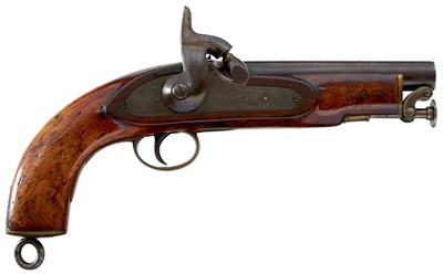 Lot A .577 CALIBRE PRIVATE PURCHASE PERCUSSION SHORT SEA SERVICE OR CUSTOMS PISTOL
