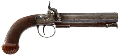 Lot A .650 CALIBRE PERCUSSION BELT PISTOL BY HAMMOND OF WINCHESTER