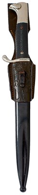 Lot 631 - A THIRD REICH DRESS BAYONET