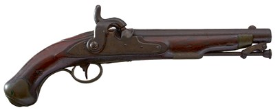 Lot A RARE .650 CALIBRE PERCUSSION HANNOVERIAN MODEL 1806/43 SERVICE PISTOL