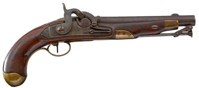 Lot A RARE .650 CALIBRE PERCUSSION HANNOVERIAN MODEL 1815/43 SERVICE PISTOL