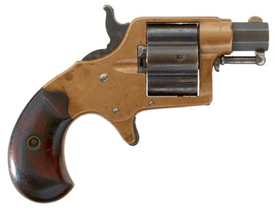 Lot A SCARCE .41 CALIBRE TIMFIRE COLT CLOVERLEAF REVOLVER