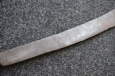 Lot 60 - TWO 18TH CENTURY LAN NA KINGDOM DHAAB NGAO HOWDAH SWORDS