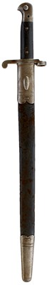 Lot 638 - A PATTERN 1887 MKIII SWORD BAYONET