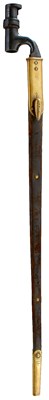 Lot A PATTERN 1876 MARTINI HENRY SOCKET BAYONET