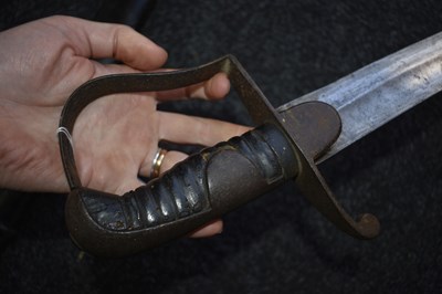 Lot 89 - A 1796 PATTERN LIGHT CAVALRY TROOPER'S SABRE
