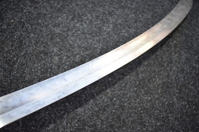 Lot 89 - A 1796 PATTERN LIGHT CAVALRY TROOPER'S SABRE