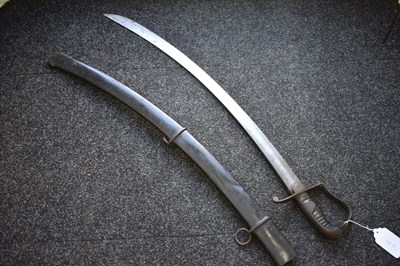 Lot 89 - A 1796 PATTERN LIGHT CAVALRY TROOPER'S SABRE