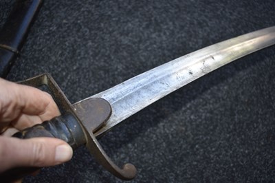 Lot 89 - A 1796 PATTERN LIGHT CAVALRY TROOPER'S SABRE