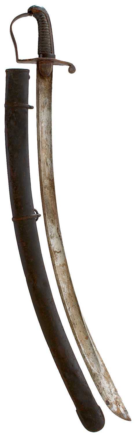 Lot 90 - A 1796 PATTERN LIGHT CAVALRY NCO'S SABRE