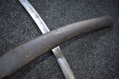 Lot 90 - A 1796 PATTERN LIGHT CAVALRY NCO'S SABRE