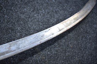 Lot 90 - A 1796 PATTERN LIGHT CAVALRY NCO'S SABRE