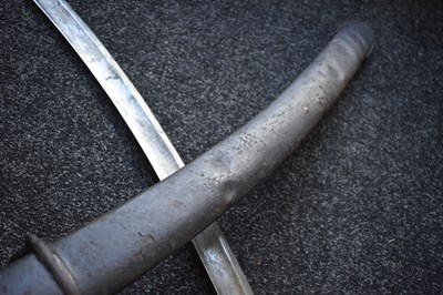 Lot 90 - A 1796 PATTERN LIGHT CAVALRY NCO'S SABRE