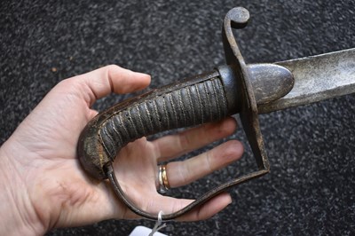 Lot 90 - A 1796 PATTERN LIGHT CAVALRY NCO'S SABRE