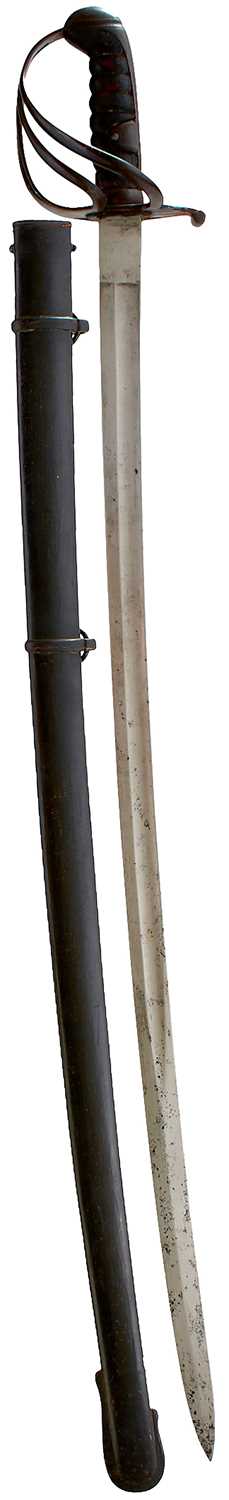 Lot 91 - AN 1821 PATTERN CAVALRY TROOPER'S SWORD