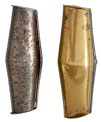 Lot 513 - TWO 18TH CENTURY SHOT CHARGERS