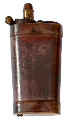 Lot A THREE-WAY POWDER FLASK BY DIXON & SONS