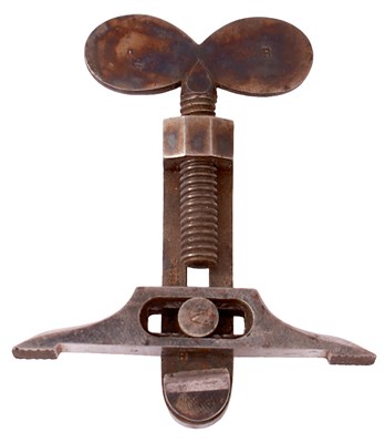 Lot A 19TH CENTURY MAIN SPRING CLAMP