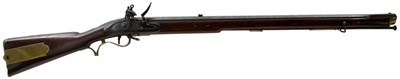 Lot 558 - A .650 CALIBRE FLINTLOCK BAKER RIFLE