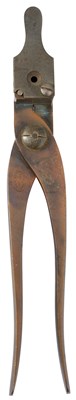 Lot 524 - A SCARCE .550 CALIBRE BULLET MOULD