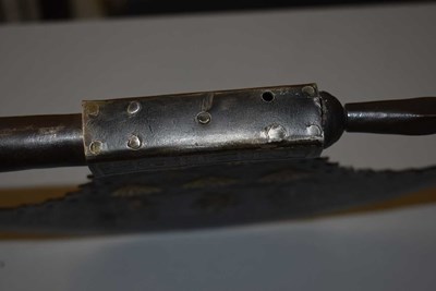 Lot 39 - A LARGE 19TH CENTURY INDIAN AXE