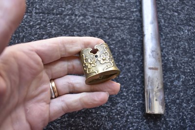 Lot 74 - A CHINESE OFFICER'S DIRK