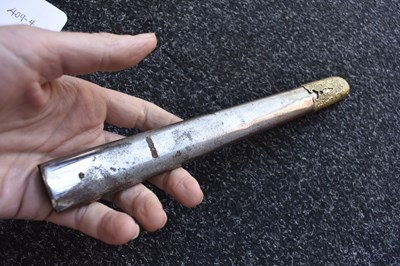 Lot 74 - A CHINESE OFFICER'S DIRK