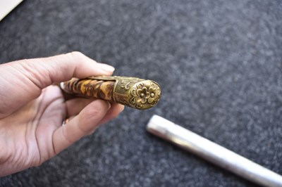 Lot 74 - A CHINESE OFFICER'S DIRK