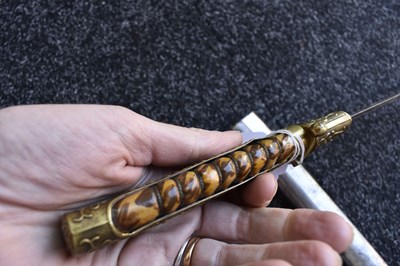 Lot 74 - A CHINESE OFFICER'S DIRK