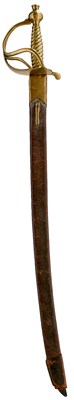 Lot 110 - A 1755 PATTERN INFANTRYMAN'S HANGER