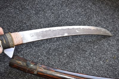 Lot 9 - A WAKIZASHI