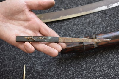 Lot 9 - A WAKIZASHI