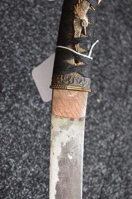 Lot 9 - A WAKIZASHI